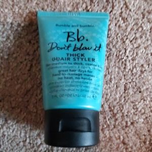 Bumble and Bumble dont blow it thick hair style